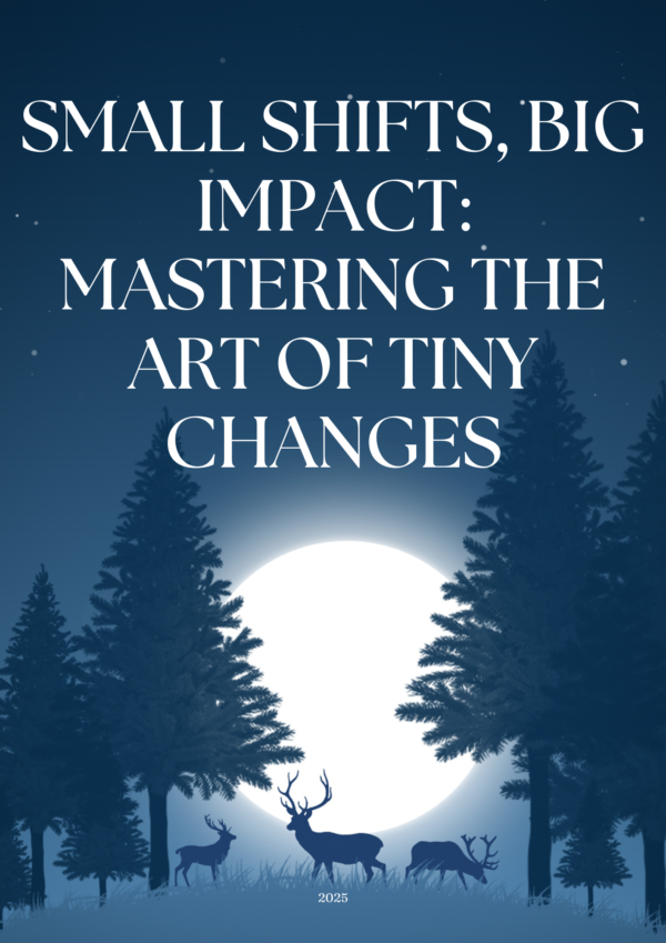 Small Shifts, Big Impact: Mastering the Art of Tiny Changes